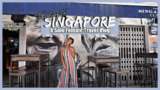 Traveling SOLO to SINGAPORE  Vlog 1 [upl. by Brass]