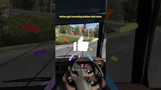 ayo kita kasih paham bus ugal ugalan👍 ets2 bus basuri truk [upl. by Jankey]