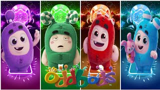 who is best  slick oddbods 🆚 fuse oddbods 🆚 zee oddbods 🆚 pogo oddbods [upl. by Natalya]