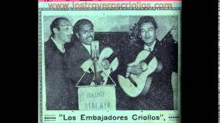 LOS EMBAJADORES CRIOLLOS EN VIVO  ESCLAVITUD [upl. by Paulette659]