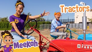 Blippi amp Meekahs Tractor Truck Race  Educational Videos for Kids [upl. by Eintrok]