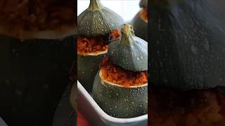 Stuffed Zucchini with Couscous Tomato and Chorizo  Recipe [upl. by Kayley]