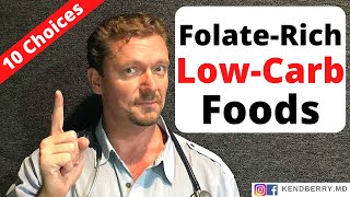 FOLATE Rich LowCarb Foods Folic Acid 2024 [upl. by Erminie]