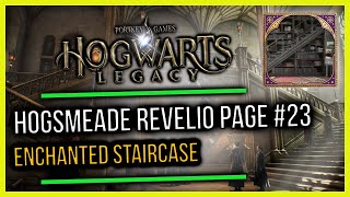 Hogsmeade Field Guide Revelio Pages 23 Enchanted Staircase [upl. by Maurine]