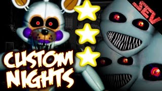 DIE ERSTEN DREI STERNE  FNAF SISTER LOCATION Custom Nights DeutschGerman [upl. by Ibrik]