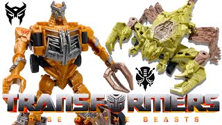 Transformers RISE OF THE BEASTS Beasts Combiner 2Pack SCOURGE amp PREDACON SCORPONOK Review [upl. by Katya]