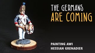 The Germans are coming Painting an AWI Hessian grenadier [upl. by Ling29]