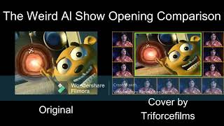 The Weird Al Show Opening Comparison 13 so I can get this shit off of YouTube Kids [upl. by Ringo]