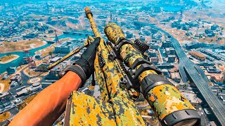 Call of Duty Warzone URZIKSTAN Solo Sniper Gameplay No Commentary [upl. by Kreiner458]