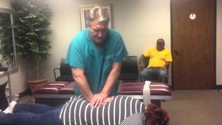 How To Fix A Dowagers Hump Due To Tech Neck  Advanced Chiropractic Relief [upl. by Annayek]