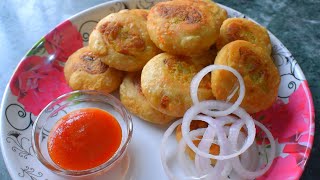 सिर्फ आलू और मैदा से बनाएं कम तेल में बिल्कुल नए तरह का नाश्ता Nasta Recipe [upl. by Ainesy]