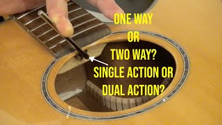 Takamine G Series How to know if your guitar has a One Way Truss Rod or a Two Way Truss Rod [upl. by Nosredneh782]