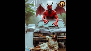 Jesus vs Satan  Jesus saves baby Angel from Satan [upl. by Wattenberg]