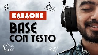 Karaoke con Testo  Decenni  Amedeo Minghi  Base Musicale in MP3 [upl. by Hewe]