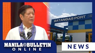 Marcos leads opening of largest most modern passenger terminal in Batangas [upl. by Cenac]