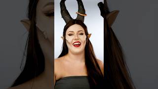 Hätte die Wangen gern cleaner hinbekommen aber naja🫠 makeup disney villains maleficent acting [upl. by Quint]