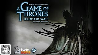 A Game Of Thrones The Board Game Digital Edition  Epic Games  PC Gamer  Gameplay [upl. by Bartlet]