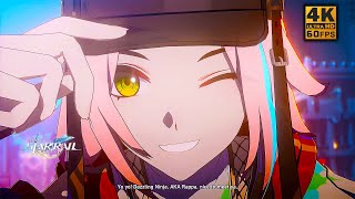 Dazzling Ninja Song by Rappa  HONKAI STAR RAIL Cutscene  Game Clip 4K UHD [upl. by Khichabia]