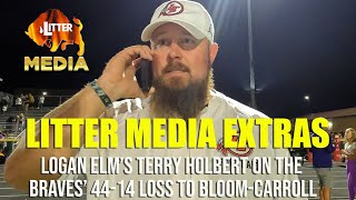 Litter Media Extras Logan Elms Terry Holbert on the Braves loss at BloomCarroll [upl. by Yenroc]