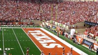 DJ Monroe returns a kickoff for a TD vs UTEP 9262009 [upl. by Nicolina77]