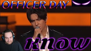 REACCION A DIMASH  KNOW OFFICER DAY 2019 [upl. by Odnalro]