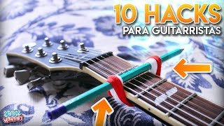 10 HACKS PARA GUITARRISTAS  Eddie Warboy [upl. by Aniluj]