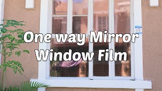 DIY Installation Paano Magkabit ng Window Film One Way Mirror Privacy Film UV Protection [upl. by Nnayar]