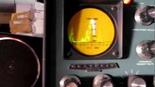 Collins Radio 51S1 Heathkit SB620 Monitor [upl. by Luy]