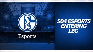 Schalke 04 entering the LEC  LoL European Franchise System [upl. by Hselin]