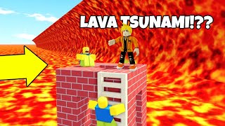 🔥Build To Survive The LAVA Sa ROBLOX 🔥 [upl. by Daisi]