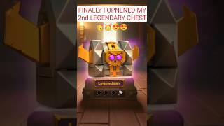 Finally I OPENED MY LEGENDRY CHEST IN COC sumit007 coc [upl. by Elrak]