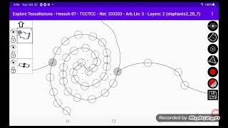 Explore Tessellations  Elephants Heesch 07 TCCTCC [upl. by Galloway]