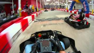 Go Kart Racing at K1 Speed [upl. by Enirehtacyram826]