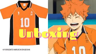 ハイキュー Haikyuu Season 4 Jersey Unboxing [upl. by Vallonia]