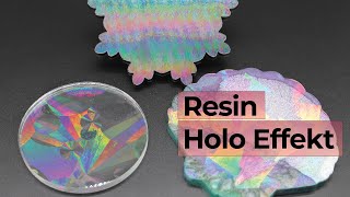 Epoxidharz Silikonform mit Hologramm Effekt [upl. by Morganne712]