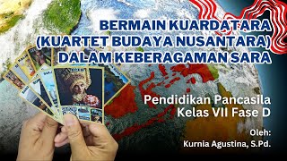 BERMAIN KUARDATARA KUARTET BUDAYA NUSANTARA DALAM KEBERAGAMAN SARA [upl. by Rey]