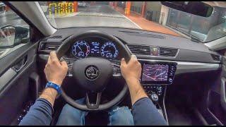 Skoda Superb III Night  4K POV Test Drive 208 Joe Black [upl. by Asirrak442]