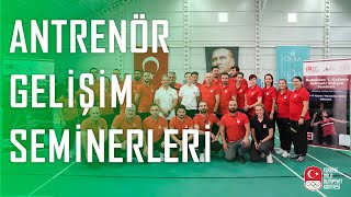 TMOK Desteği TBF ve BWF İş Birliği ile Badminton Antrenör Gelişim Semineri Düzenlendi [upl. by Capps]