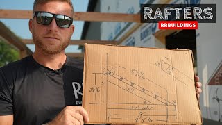 How To Cut Perfect Rafters [upl. by Aihsenet]