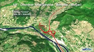 Idejno rješenje autoputa Bar – Boljare dionica Andrijevica – Berane – Boljare [upl. by Wyler]