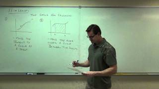 Calculus 1 Lecture 11 Part 1 [upl. by Arhez589]