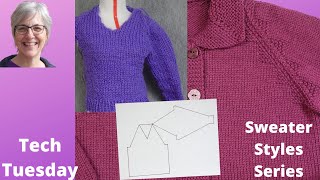 Basics of Raglan Sweaters  Technique Tuesday [upl. by Donica970]