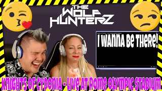 Knights of Cydonia  Live at Rome Olympic Stadium  THE WOLF HUNTERZ Jon and Dolly Reaction [upl. by Effie884]