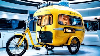 Unbelievable Amazing 2025 Camper Trycycle RV Camper The Ultimate MicroAdventure Vehiclequot [upl. by Airdua]