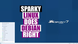 A Look At SparkyLinux With KDE Plasma [upl. by Gaughan268]