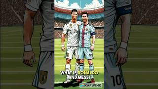 What if Ronaldo and Messi played football in 1960 ai shorts ronaldo messi [upl. by Gillie]