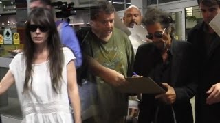 Al Pacino Returns From Miami Birthday Holiday With Lucila Sola [upl. by Bartolome338]