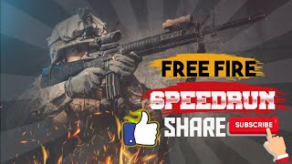 SPEEDRUN OF MY FREEFIRE GAMEPLAY freefire SUBSCRIBE freefirevideos trending garenafreefire [upl. by Goodrow]