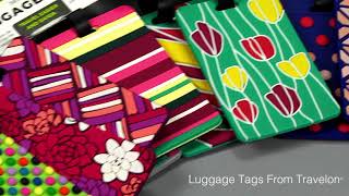 Colorful Luggage Tags from Travelon [upl. by Bradwell]