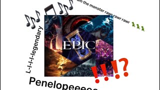 EPIC the Musical fans ✨trying ✨ to sing EPIC the Musical  Wisdom Saga Livestream [upl. by Ennailuj]